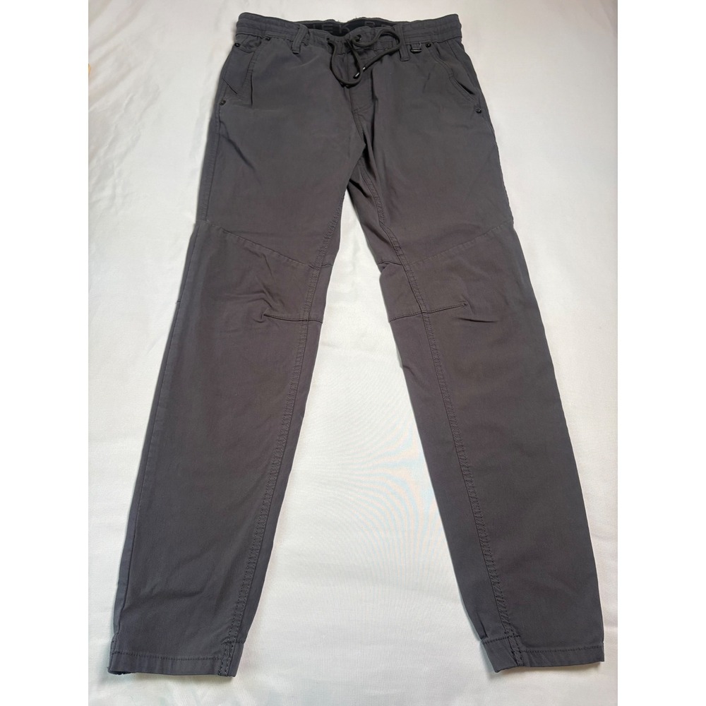 Projek Raw Jogger Pants Mens Small Gray Articulated Double-Knee Drawstring